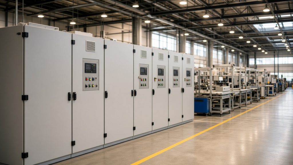 Giải pháp UPS cho nhà máy sản xuất DEMO