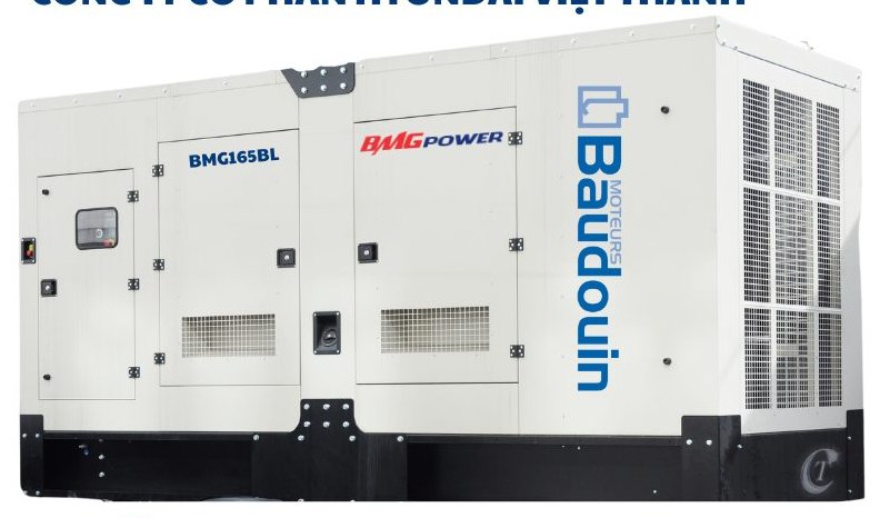 Máy phát điện Baudouin 150KVA BMG165BL