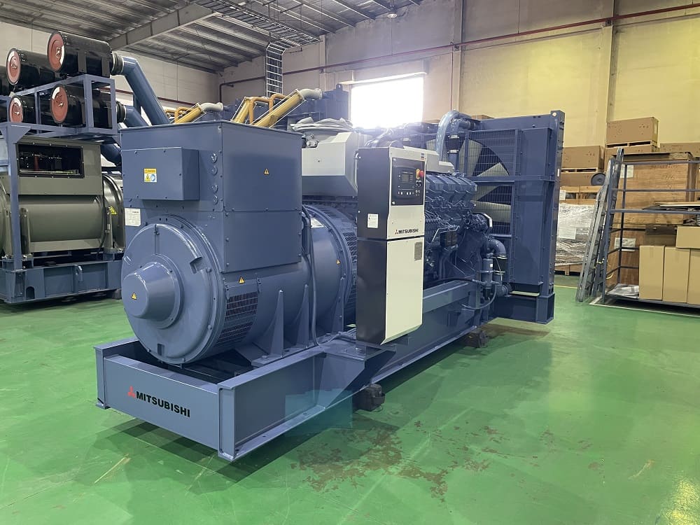 Máy phát điện Mitsubishi 1500KVA MGS1500R
